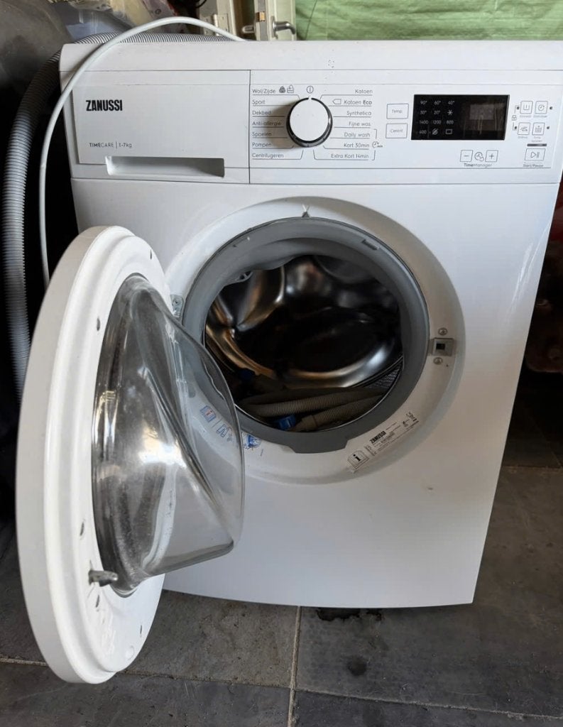 Zanussi TimeCare 1-7kg Wasmachine -, Witgoed en Apparatuur, Ophalen, Gebruikt, Voorlader, Kort programma