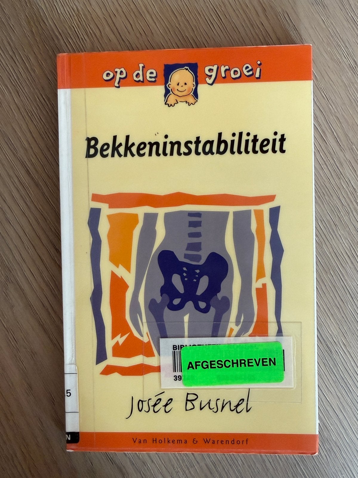 Bekkeninstabiliteit, Boeken, Ophalen of Verzenden, Zo goed als nieuw