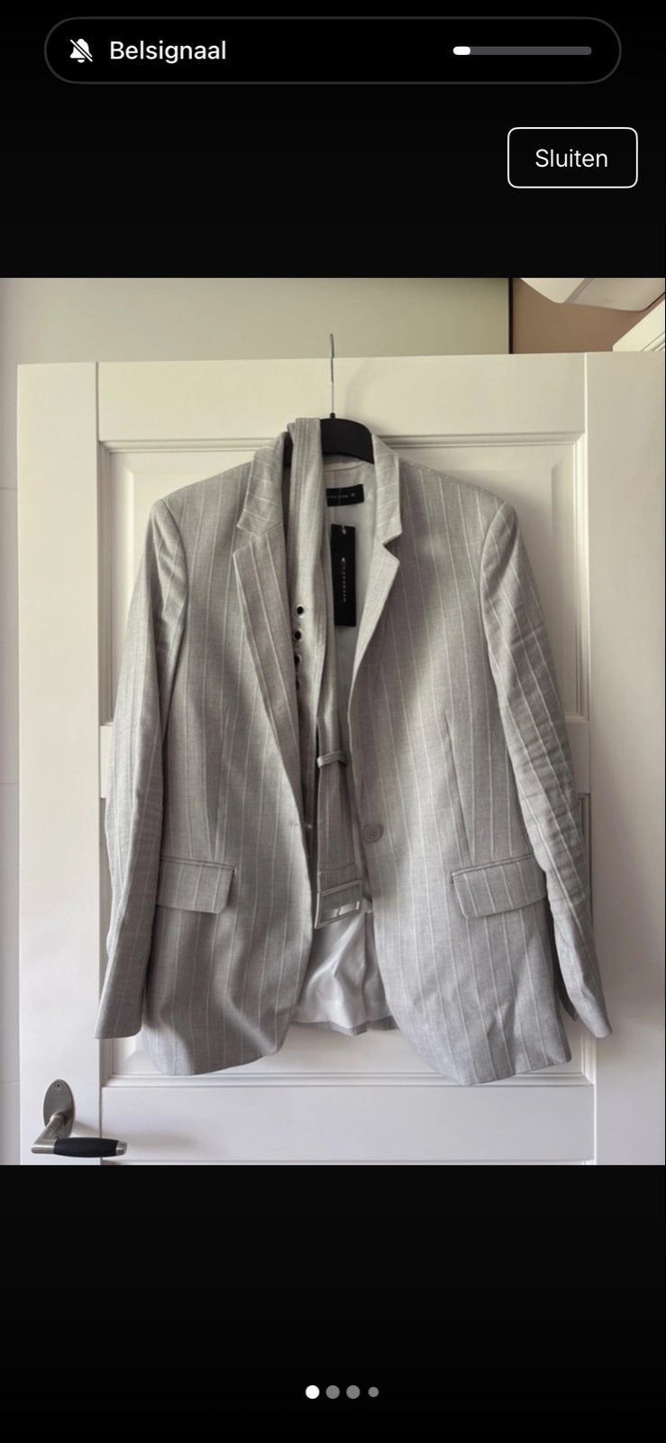 Nieuw Expresso gestreept blazer - Maat 42, Kleding | Dames, Maat 42/44 (L), Nieuw, Ophalen of Verzenden, Jasje