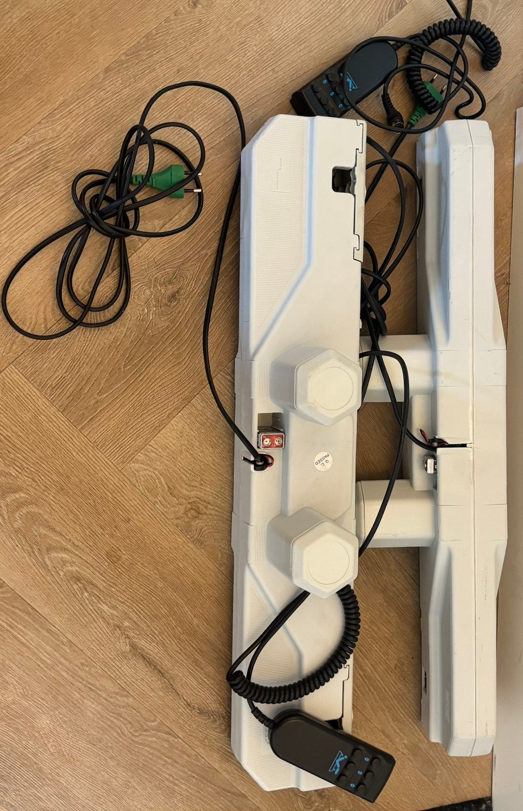 Motoren verstelbare boxspring/latte bodem 2 stuks, Ophalen, Wit, Tweepersoons, Overige maten