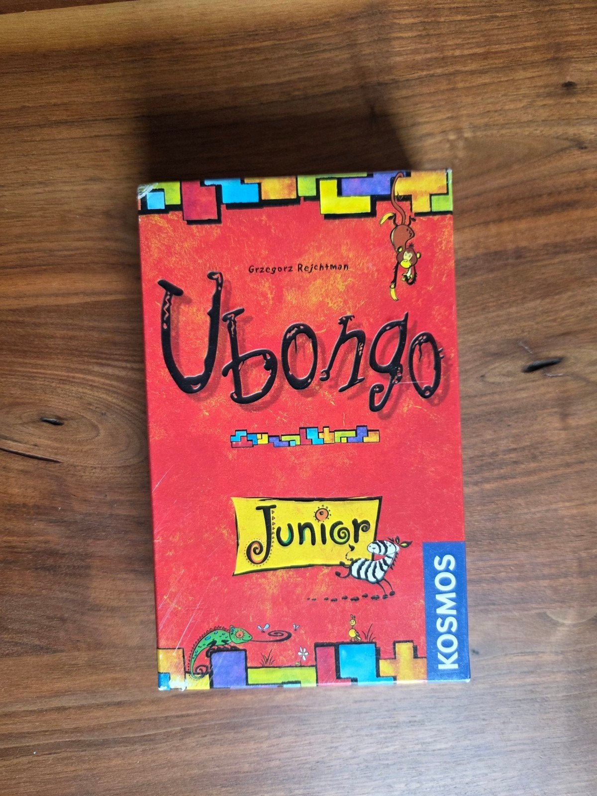 Ubongo Junior - Spannend puzzelspel voor kinderen, Een of twee spelers, Ophalen of Verzenden, Zo goed als nieuw, KOSMOS
