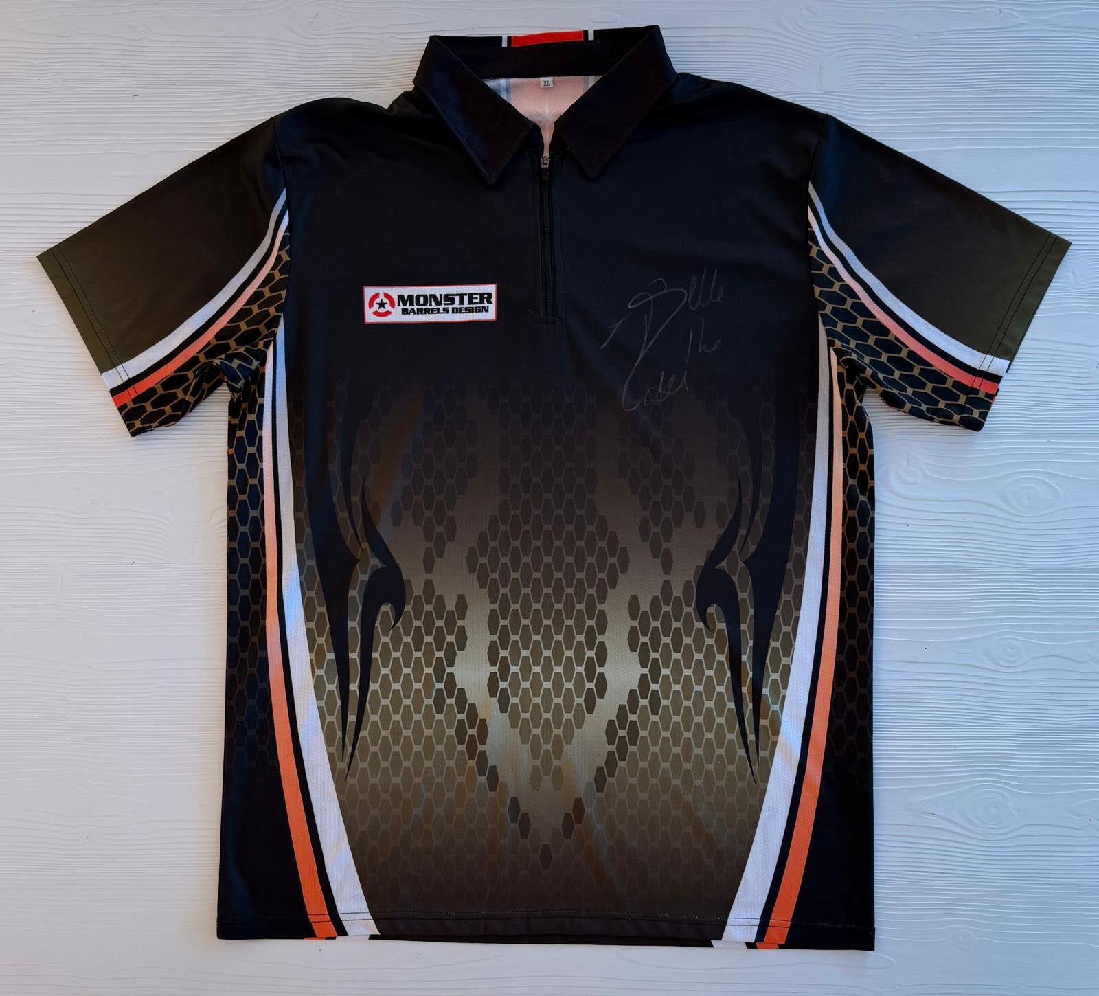 Gesigneerd dartshirt Jelle Klaasen (XL) zonder COA, Verzenden, Zo goed als nieuw, Overige sporten, Shirt