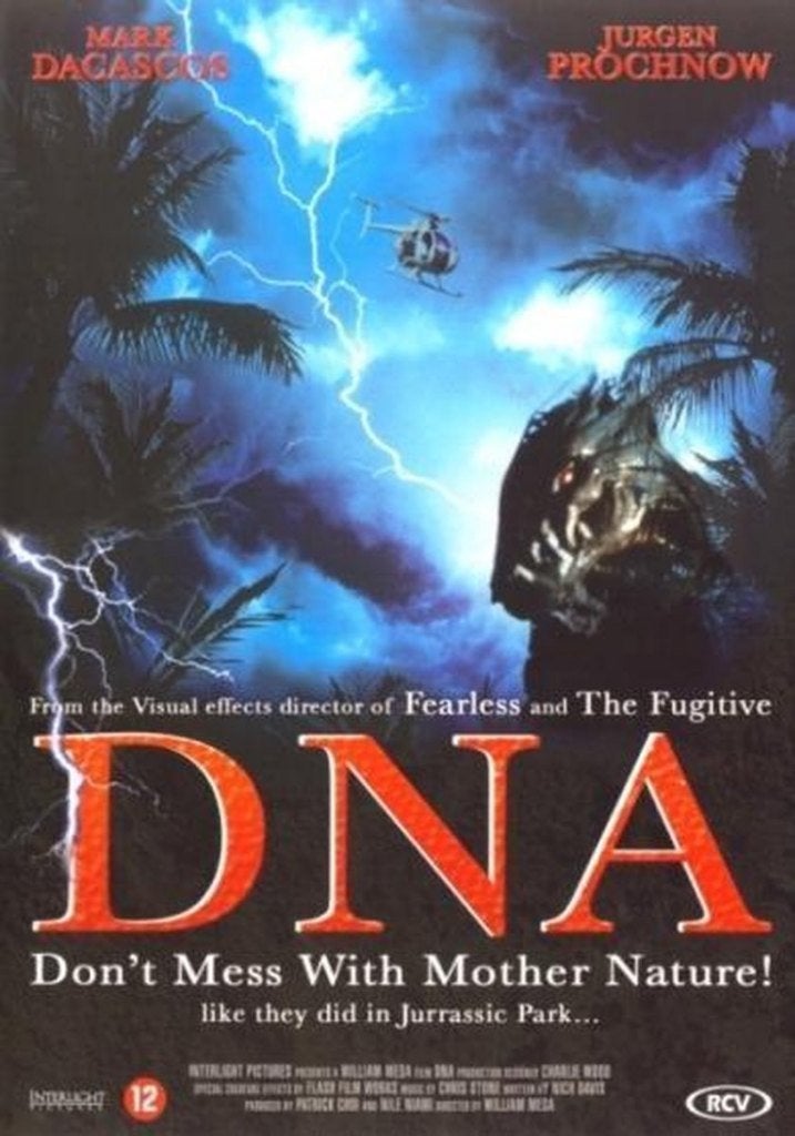 DNA (1996) DVD Jürgen Prochnow Mark Dacascos - CULT Classic, Alle leeftijden, Science Fiction en Fantasy, Ophalen of Verzenden