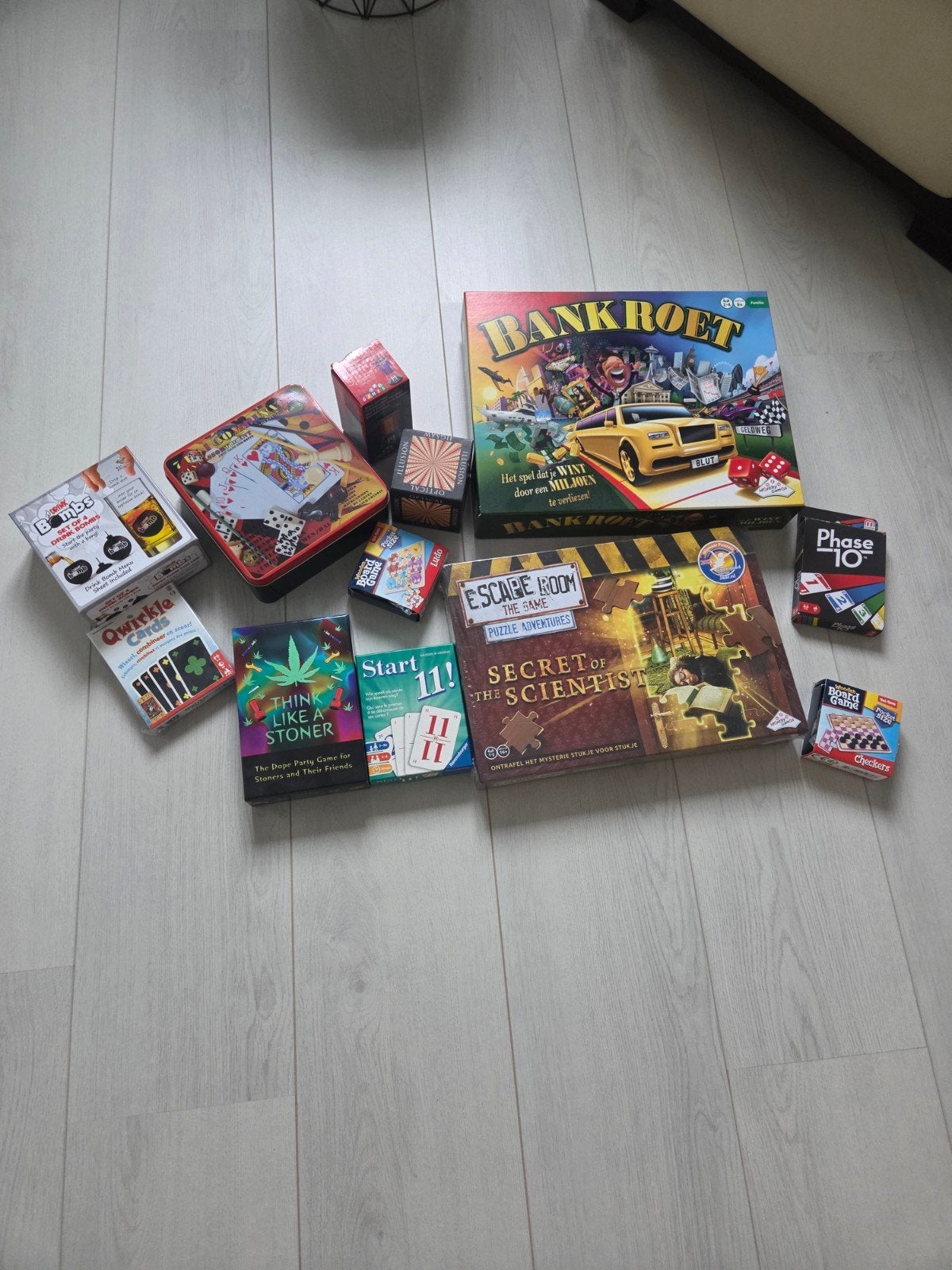 Diverse spellen, sommige nog nieuw in de verpakking, Hobby en Vrije tijd, Gezelschapsspellen | Bordspellen, Ophalen of Verzenden