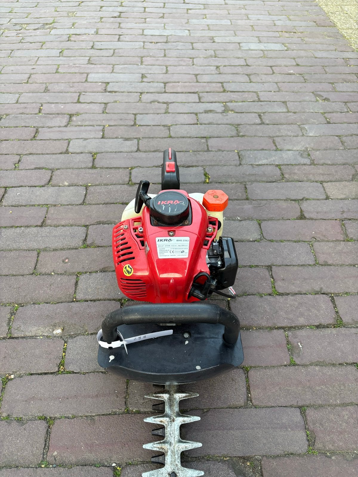IKRA Heggenschaar Benzine - Krachtig en Betrouwbaar, Ophalen of Verzenden, Gebruikt, Benzine