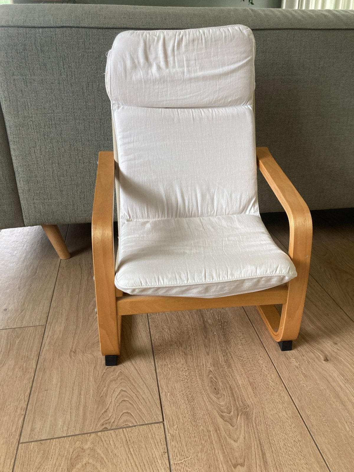 IKEA Poäng kinderstoel met beschadigd kussen, Kinderen en Baby's, Ophalen, Gebruikt, Overige typen