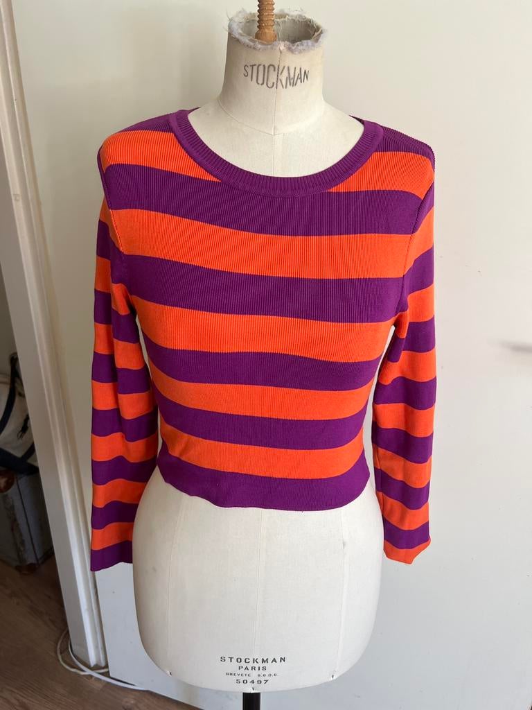 Zara crop trui, Verzenden, Zo goed als nieuw