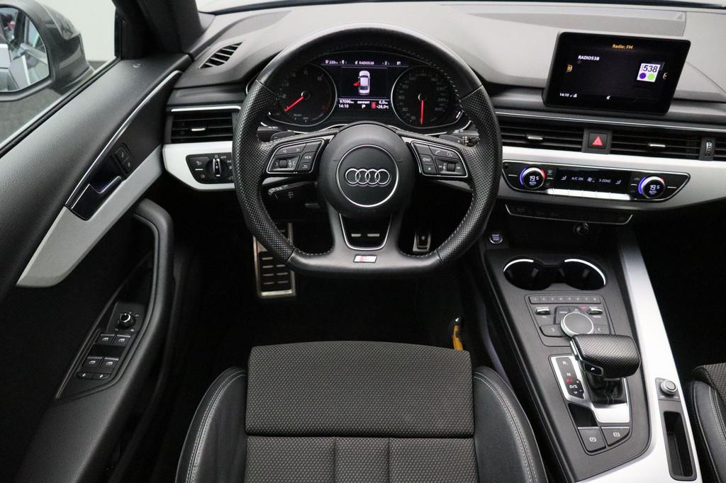 Audi A4 Limousine 1.4 TFSI S-Line Sport 2017 | Navigatie | G, Auto's, Gebruikt, 150 pk, Bluetooth, Origineel Nederlands