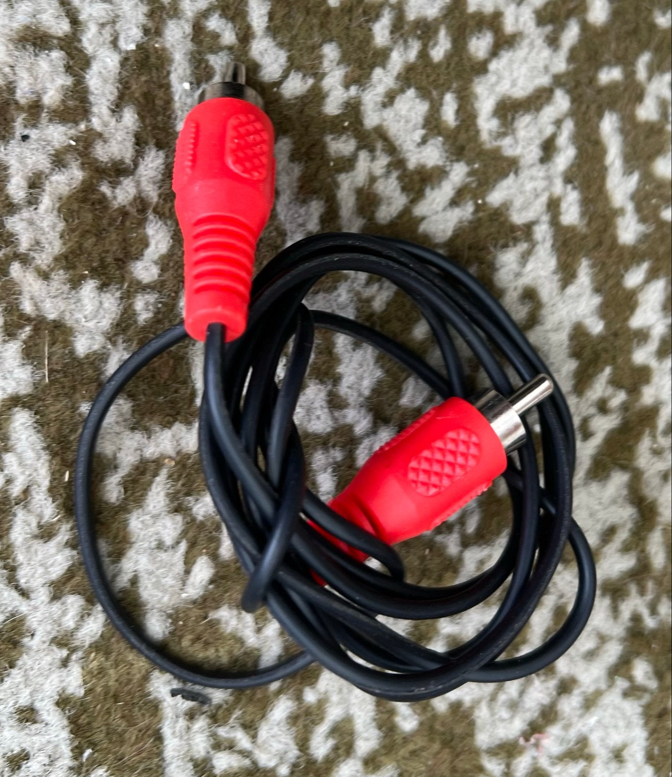 RCA kabel rood - Audio kabel, Audio, Tv en Foto, Audiokabels en Televisiekabels, Ophalen of Verzenden, Zo goed als nieuw