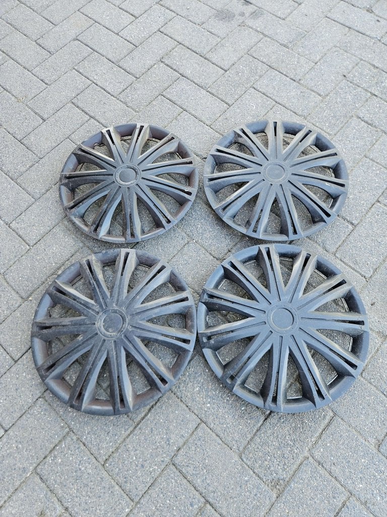 WIELDOPPEN 14 INCH, Auto diversen, Wieldoppen, Niet ingevuld, Gebruikt, Niet ingevuld, Ophalen of Verzenden