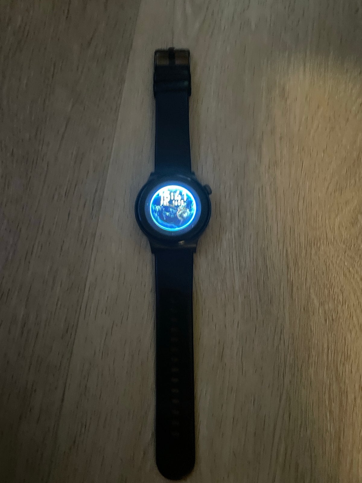 Stijlvolle Zwarte Smartwatch met Hartslagmeter