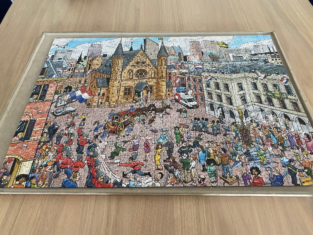 Ravensburger puzzel Den Haag, Ophalen, 500 t/m 1500 stukjes, Zo goed als nieuw, Legpuzzel