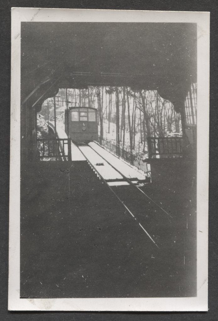 WOII foto: Duitse tandradbaan in Koningsstuhl 1940., Verzamelen, Militaria | Tweede Wereldoorlog, Verzenden, Landmacht, Duitsland