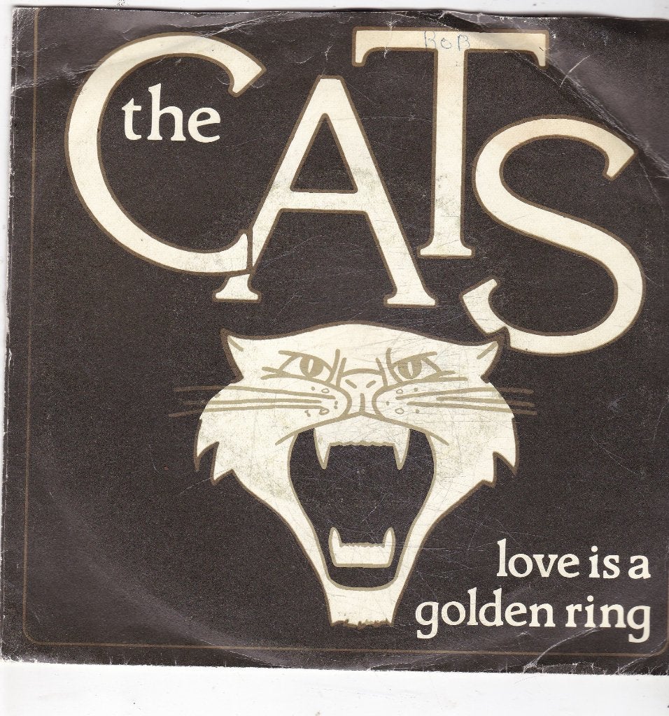 Single The Cats - Love is a golden ring, Cd's en Dvd's, Ophalen of Verzenden, Gebruikt, 7 inch, Pop
