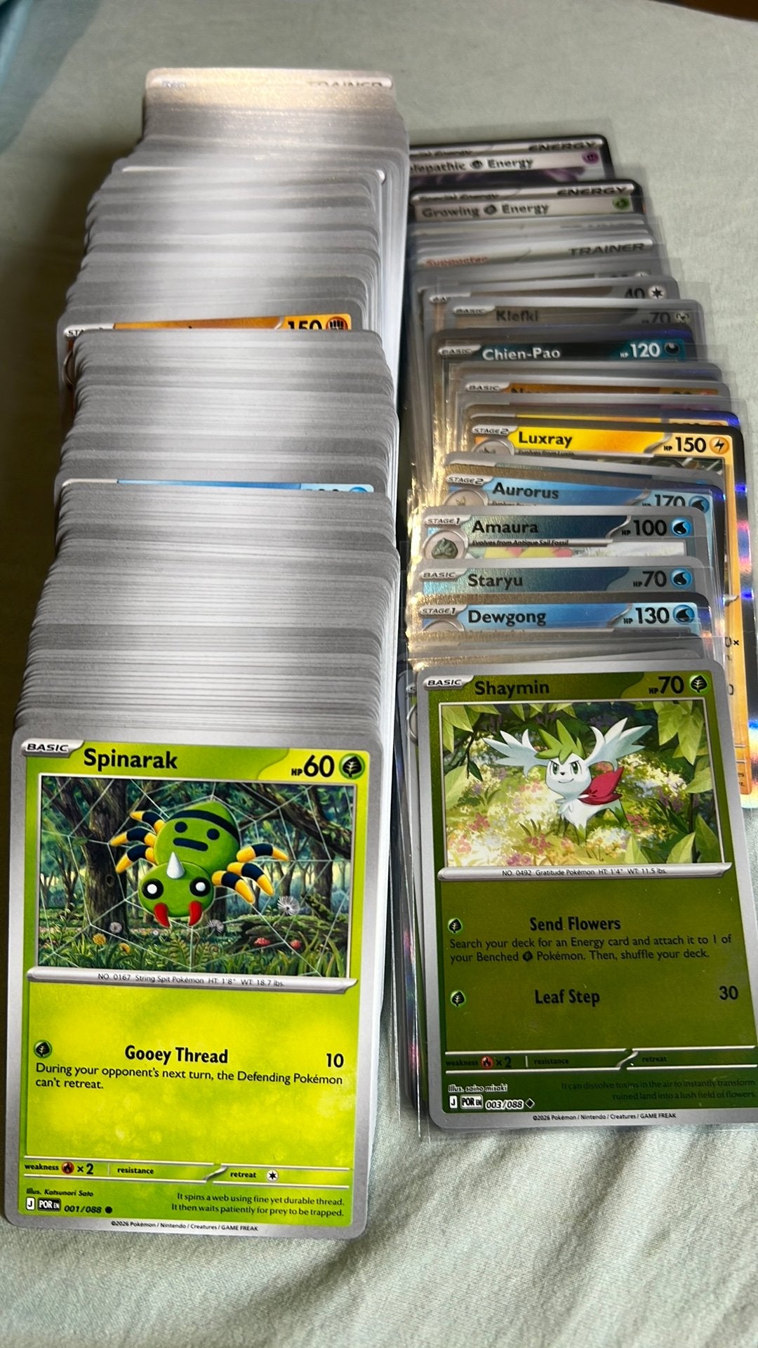 Perfect order pokemon kaarten, Ophalen of Verzenden, Gebruikt, Meerdere kaarten