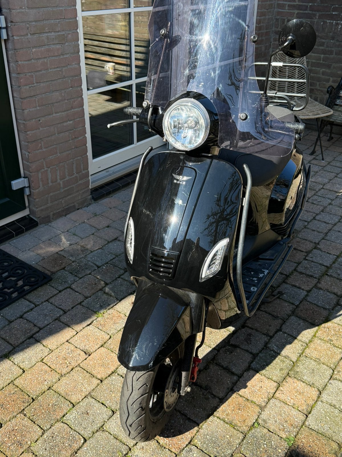 Djjd Cashemere scooter - Zwart, Ophalen, Gebruikt, Benzine, Overige merken