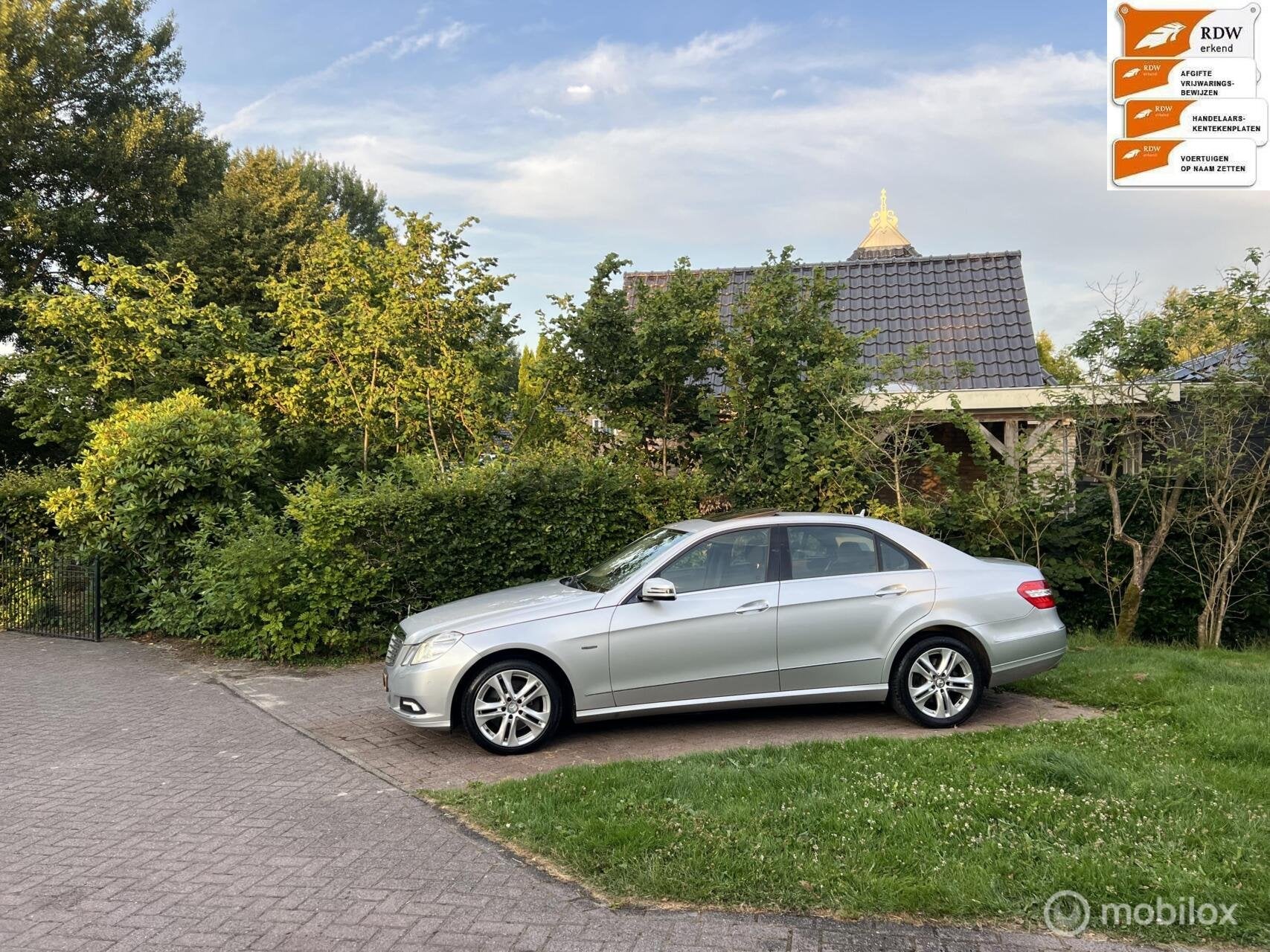 Nette Mercedes E-klasse 350 CDI Elegance bj 2009, Auto's, Automaat, Euro 5, Gebruikt, 2987 cc