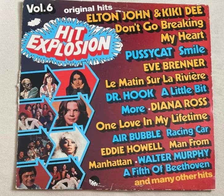LP Hit Explosion, Ophalen of Verzenden, Zo goed als nieuw, 12 inch