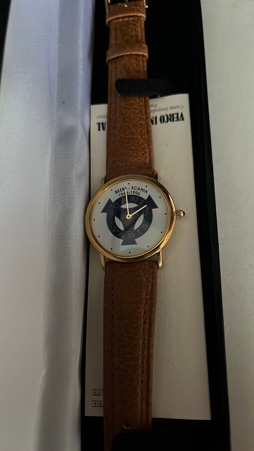 Zeldzaam Beers-Scania 50 Jaar Jubileum Horloge - Nieuw!, Ophalen of Verzenden, Nieuw, Overige typen