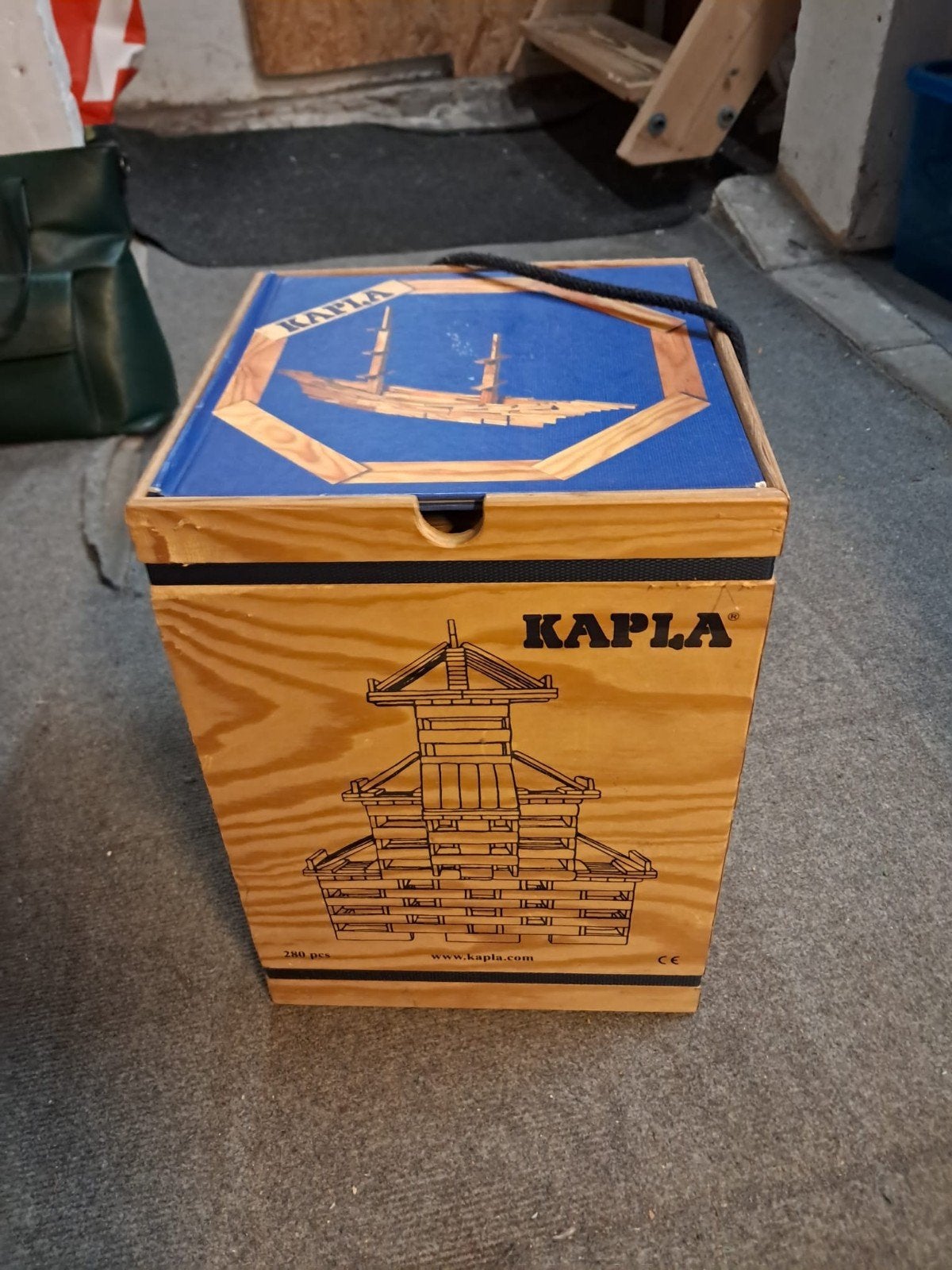 Kapla bouwdoos 280 stuks, Ophalen, Zo goed als nieuw, Overige merken