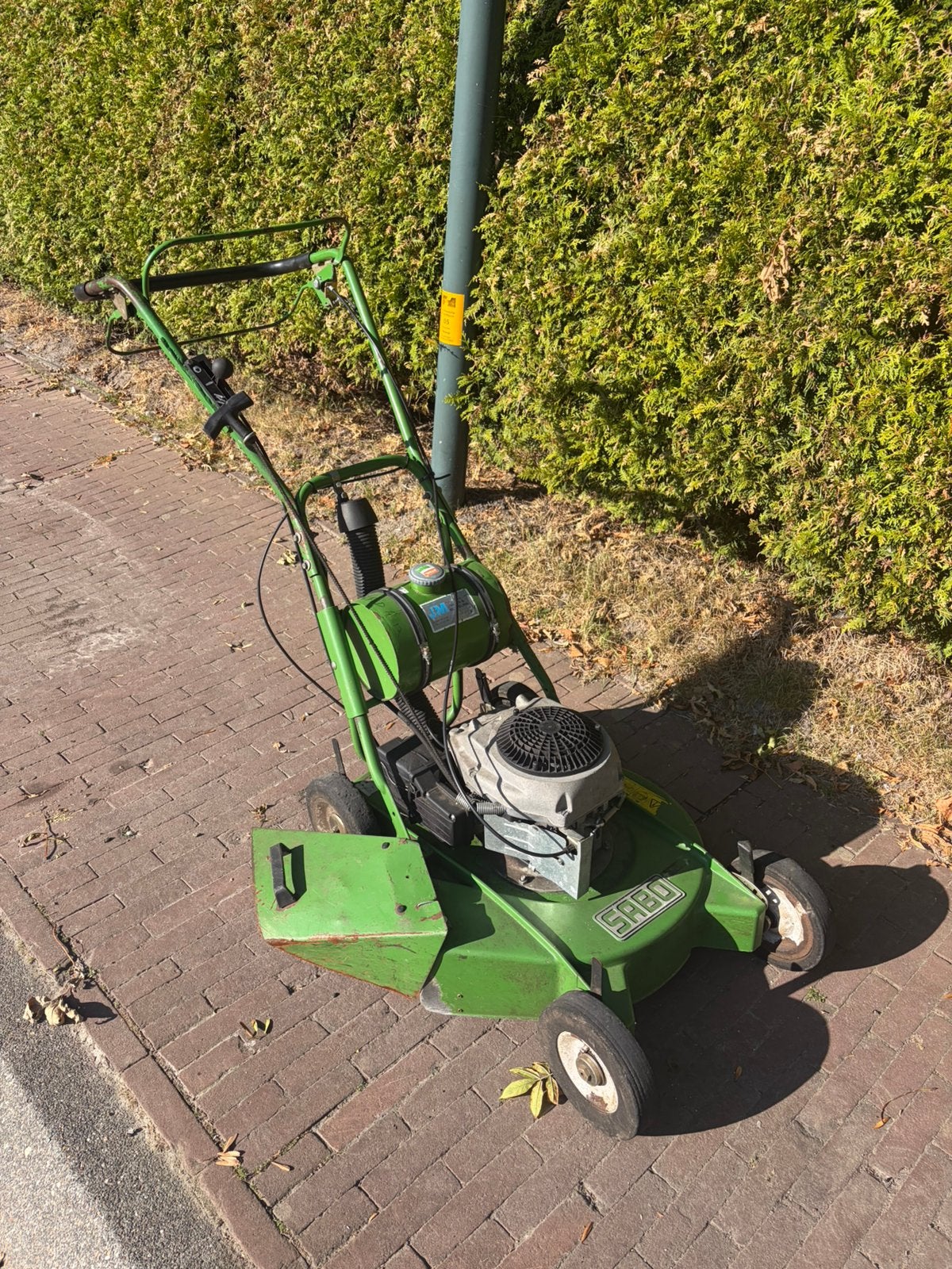 Sabo 152 grasmaaier, Ophalen, Zo goed als nieuw, 50 cm of meer