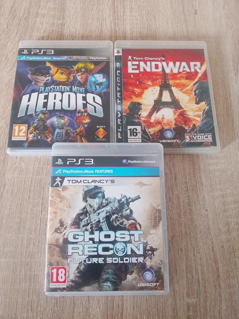 3 leuke schietspellen nieuw voor de PS3, Spelcomputers en Games, Online, Shooter, 1 speler, Nieuw