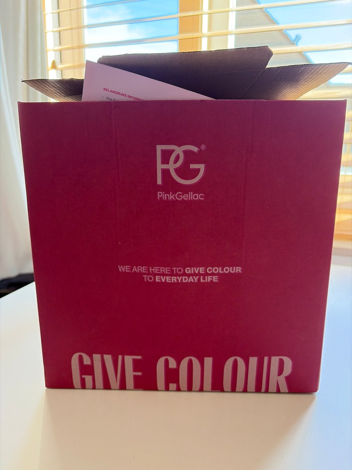 Pink Gellac Startpakket met UV/LED Lamp en 10 kleuren, Ophalen of Verzenden, Zo goed als nieuw, Overige typen