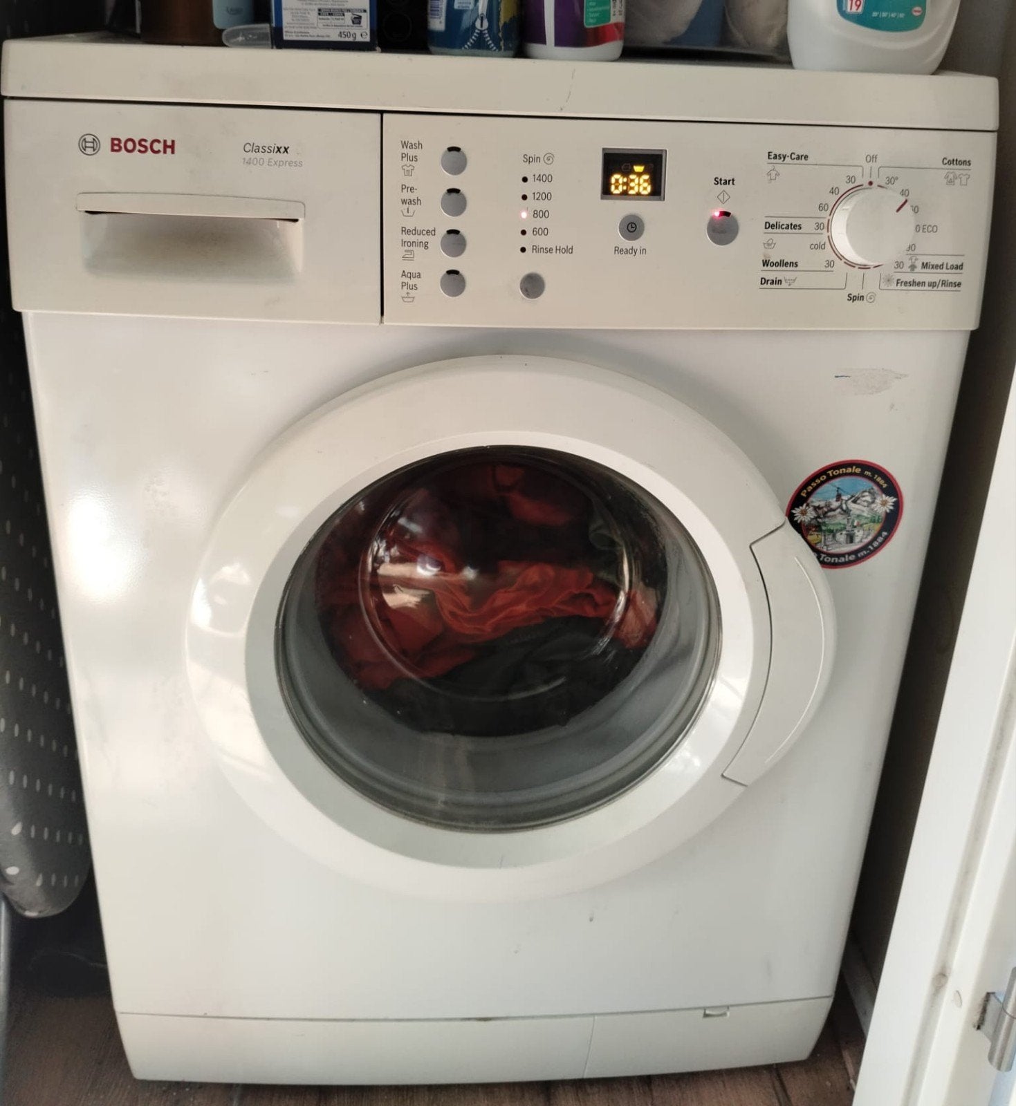 Bosch Classixx 1400 Express Wasmachine - Perfect Werkend, Witgoed en Apparatuur, Ophalen, Gebruikt, Voorlader, Kort programma