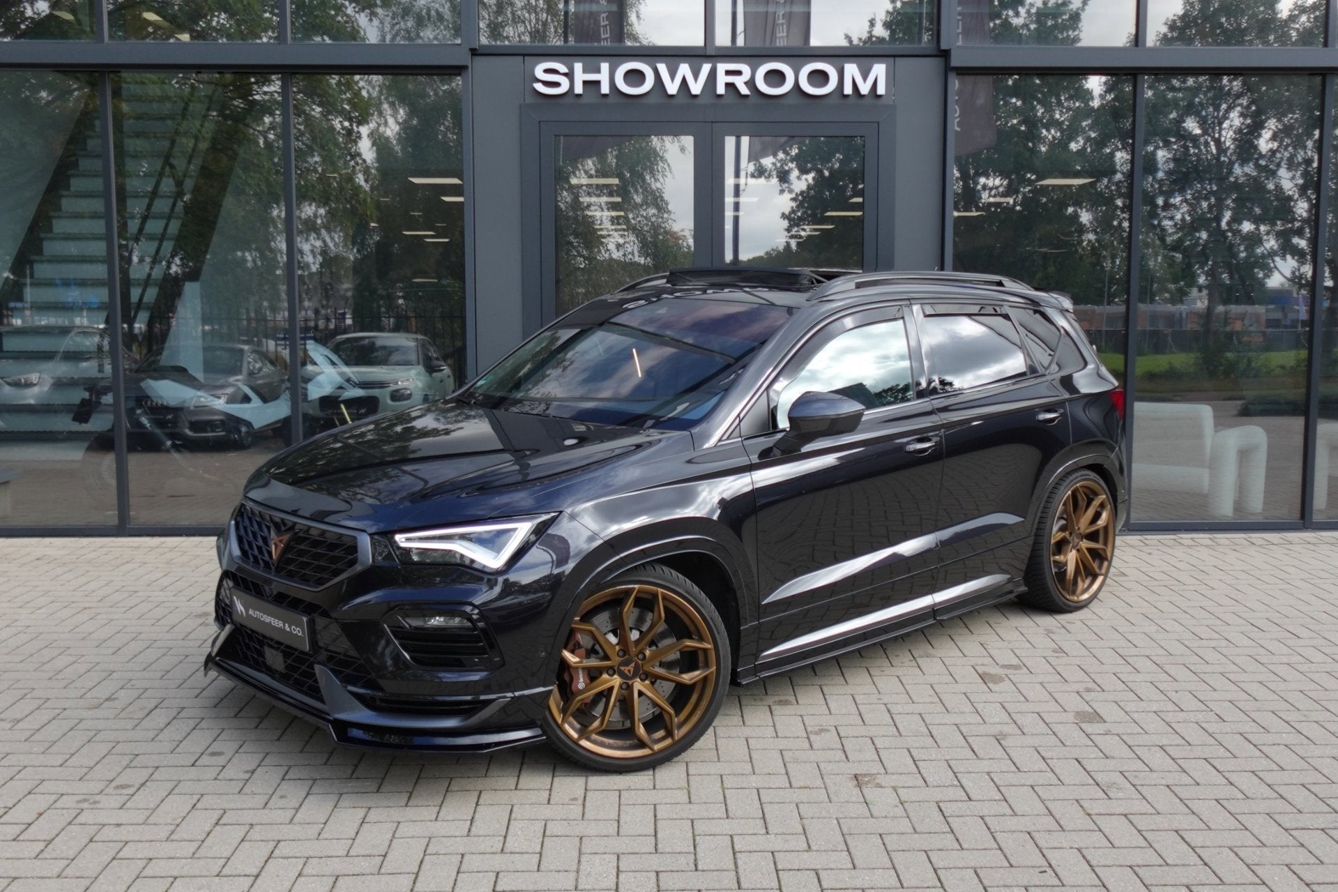 Cupra Ateca 2.0 TSI 4Drive PANO KEYLESS 354PK ABT, Auto's, Automaat, Dealer onderhouden, Overige carrosserieën, Ateca
