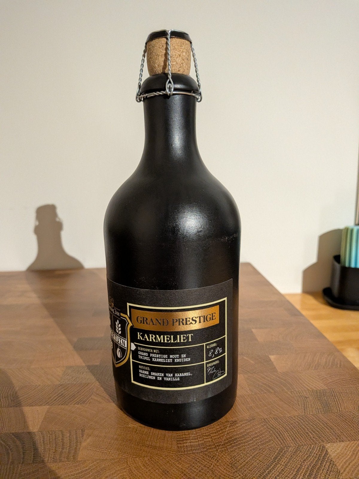 Hertog Jan Grand Prestige Karmeliet Bierfles, Verzamelen, Biermerken, Ophalen of Verzenden, Nieuw, Flesje(s), Hertog Jan