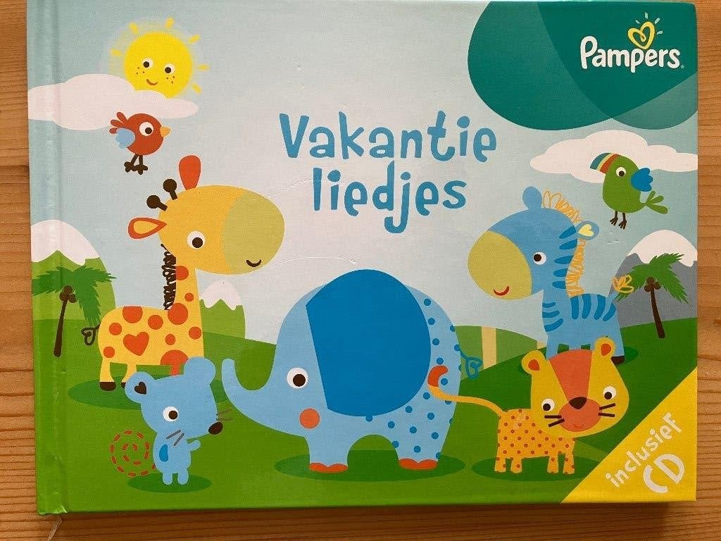 Boekje met vakantieliedjes en bijbehorende CD, Ophalen of Verzenden, Gebruikt