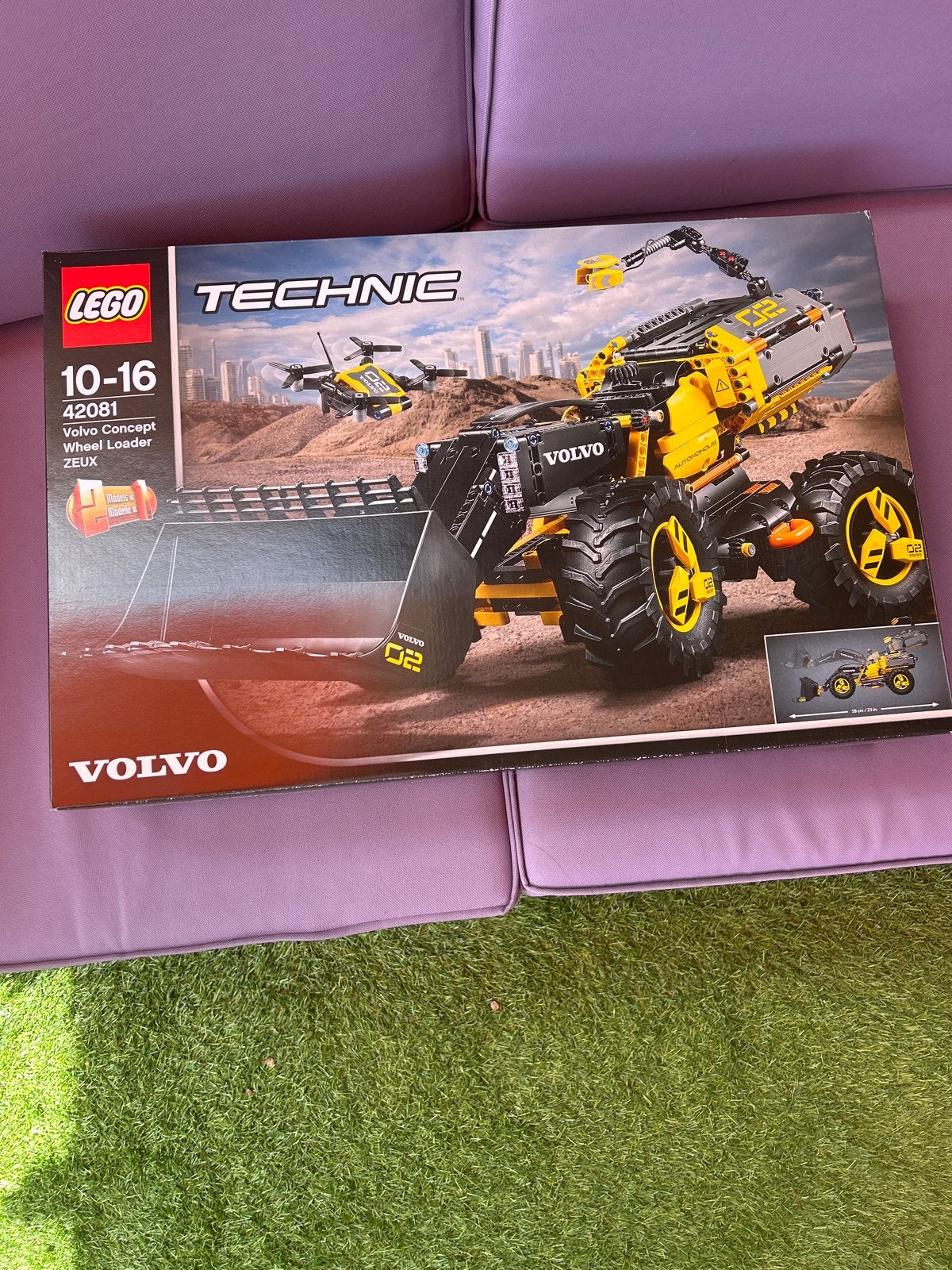 LEGO Technic 42081 Volvo Concept Wiellader ZEUX, Ophalen, Gebruikt, Overige merken