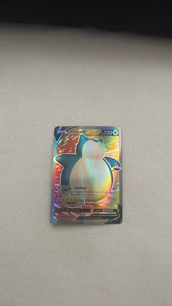 Snorlax V, Verzamelen, Telefoonkaarten, Ophalen of Verzenden, Nederland