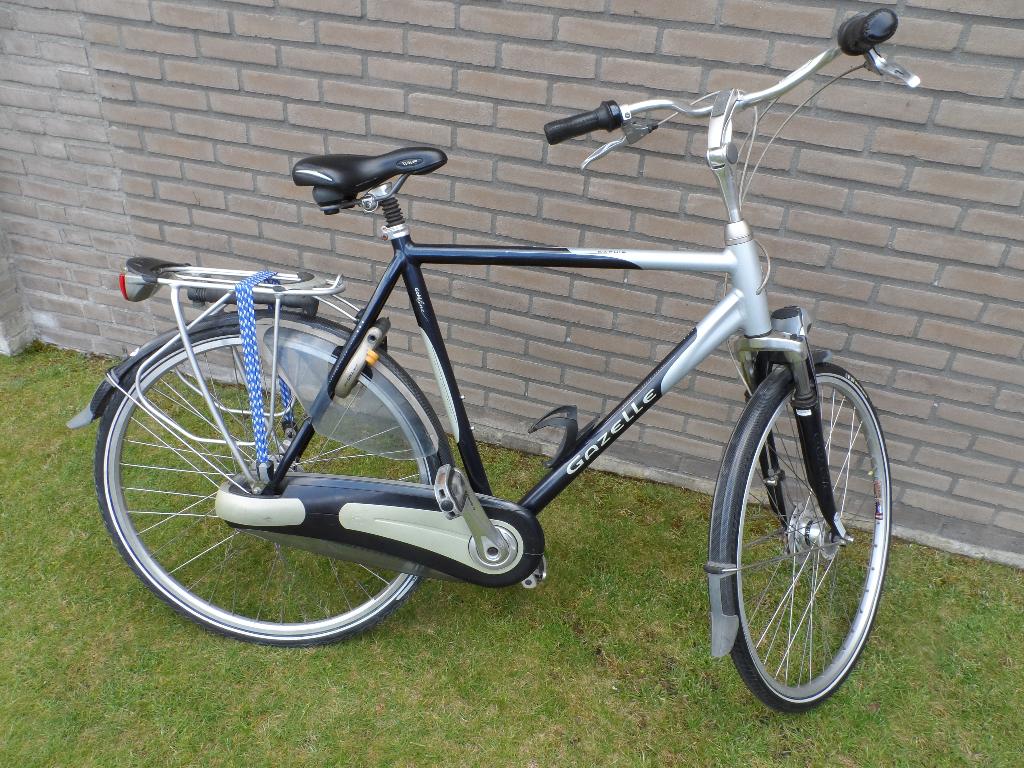 Gazelle herenfiets 28 inch, Ophalen, Versnellingen, Zo goed als nieuw, 61 tot 65 cm