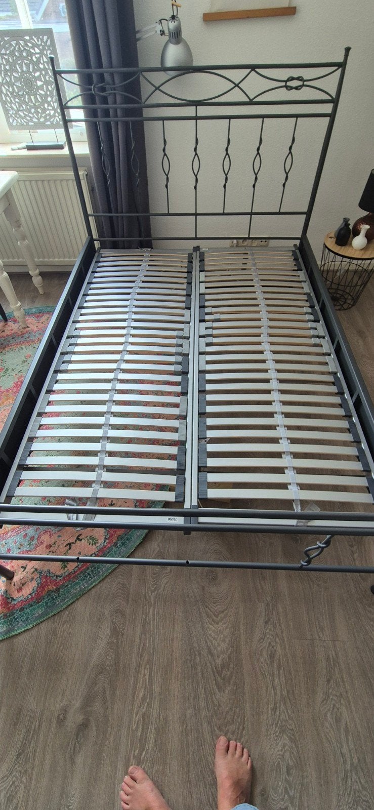 lattenbodems 2x 70/200, Ophalen, Tweepersoons, 140 cm, Zo goed als nieuw