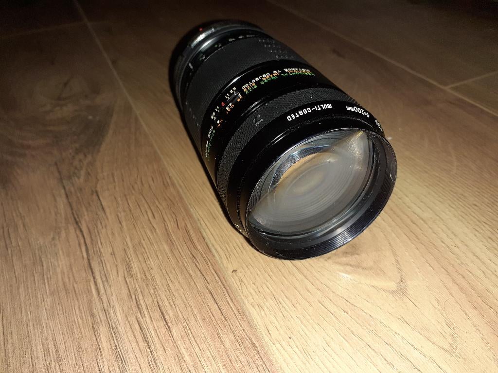 Sigma 1:3.5 f=200mm  Multi-Coated M42 Mount, Ophalen, Gebruikt, Telelens, Zoom