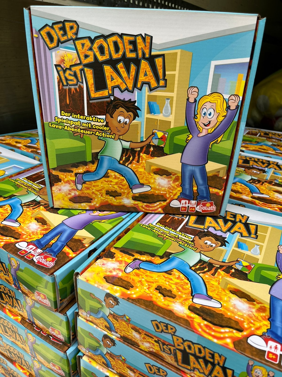 Te koop partij 115x nieuwe goliath spellen de vloer is lava, Ophalen, Zo goed als nieuw
