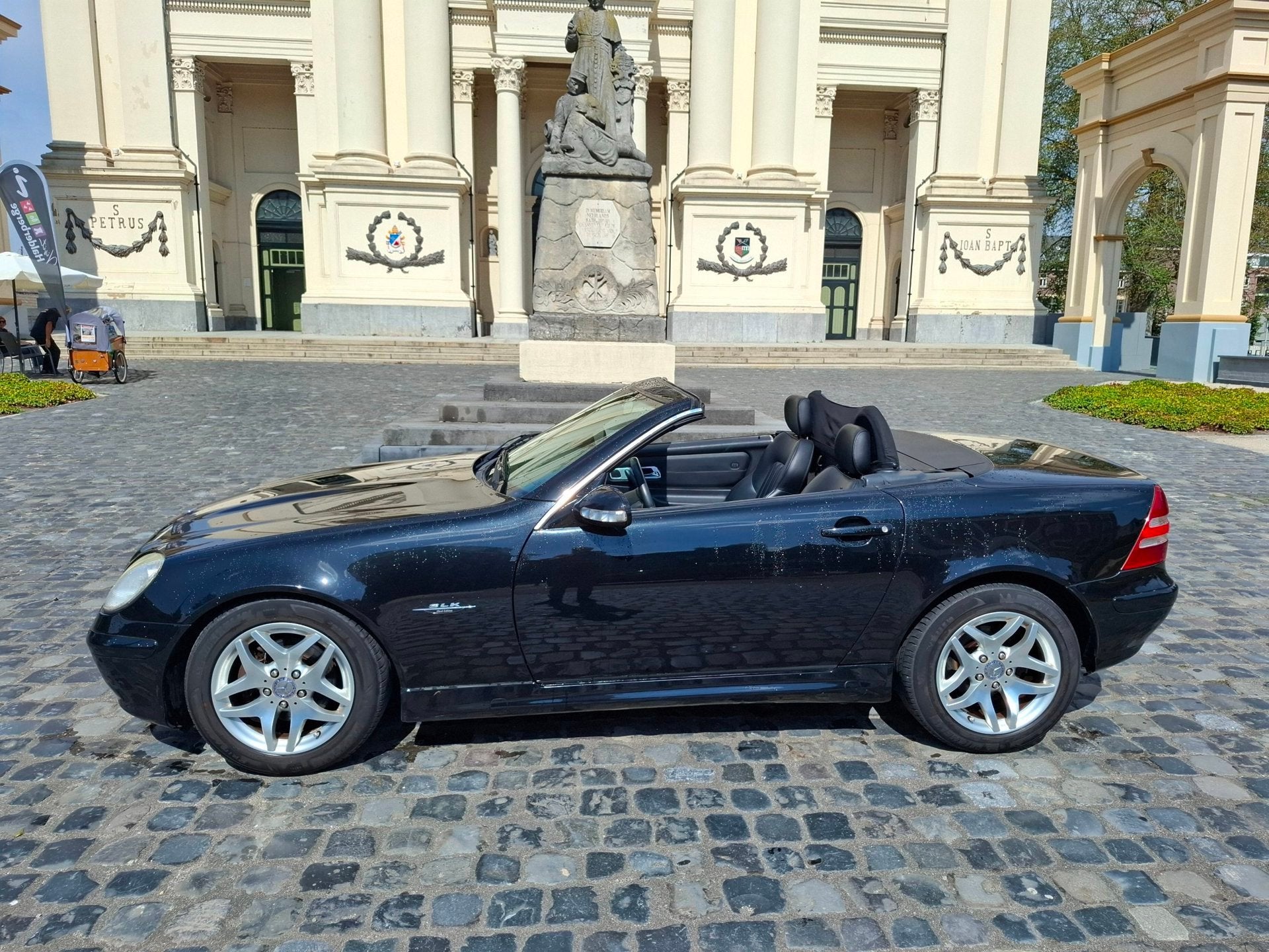 Mercedes-Benz SLK-klasse 200 K. Final Edition lees text!, Auto's, 1998 cc, Achterwielaandrijving, Gebruikt, Zwart