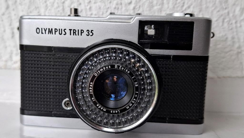 Olympus Trip 35 - Klassieke compactcamera in topstaat!, Audio, Tv en Foto, Fotocamera's Analoog, Olympus Japan, Ophalen of Verzenden