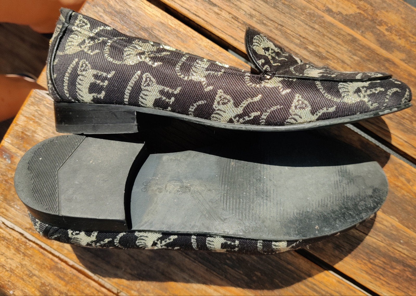 Fabienne Chapot kenmerkende loafers gouden stiksels aapjes, Kleding | Dames, Ophalen, Zo goed als nieuw, Fabienne Chapot, Instappers