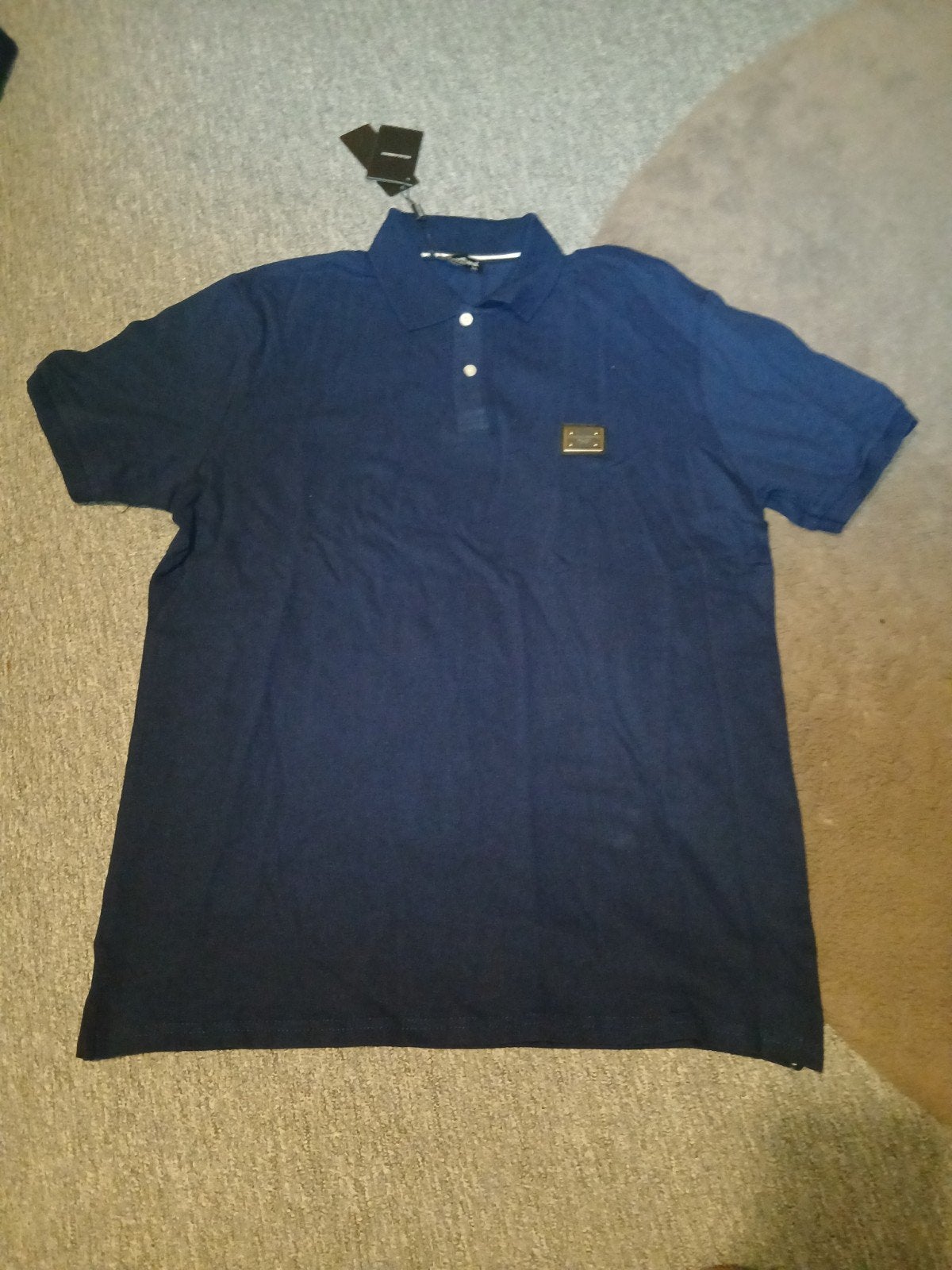 Dolce & Gabbana Polo Shirt - Nieuw met labels, Dolce & Gabbana, Blauw, Nieuw, Overige maten