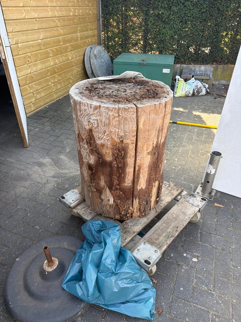 Gratis Grote Houten Boomstronk, Ophalen, Gebruikt