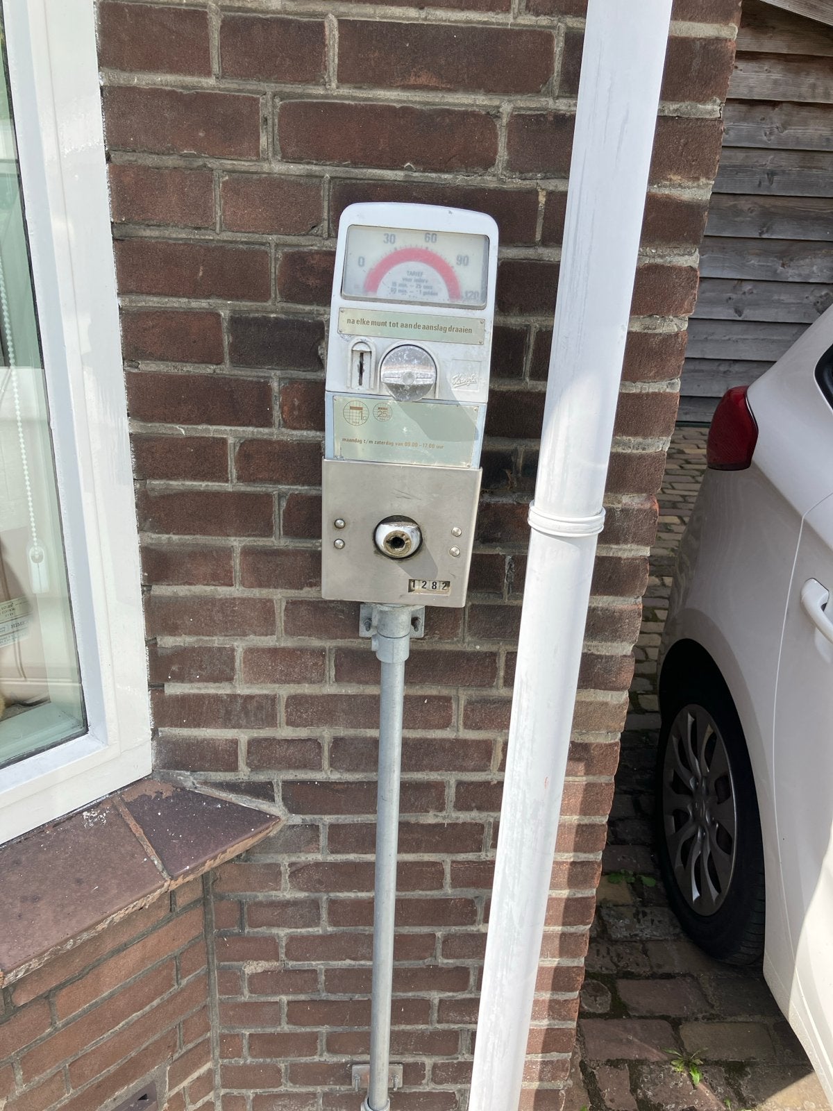 Oude parkeermeter - Decoratief item, Ophalen