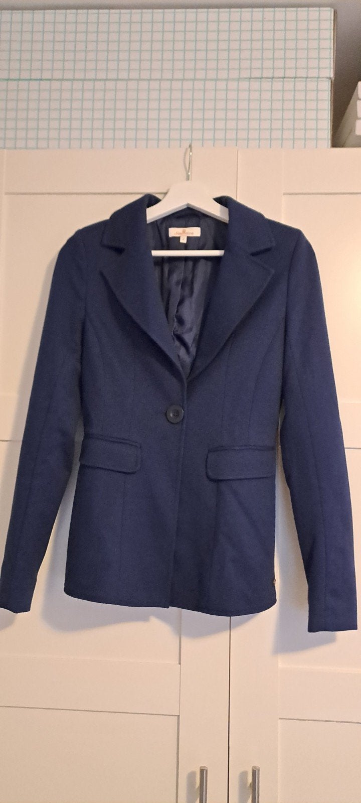 Dames nette blazer jasje maat s, Blauw, Ophalen of Verzenden, Zo goed als nieuw, Jasje