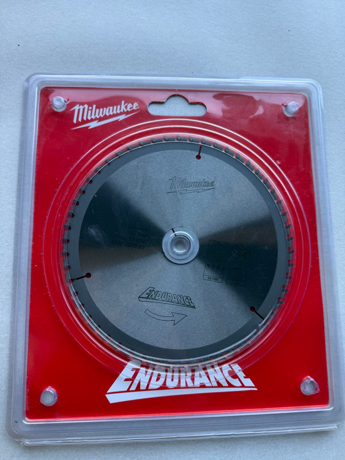 Milwaukee Endurance Cirkelzaagblad #4932352329, Ophalen, Nieuw, Cirkelzaag, Minder dan 30 mm