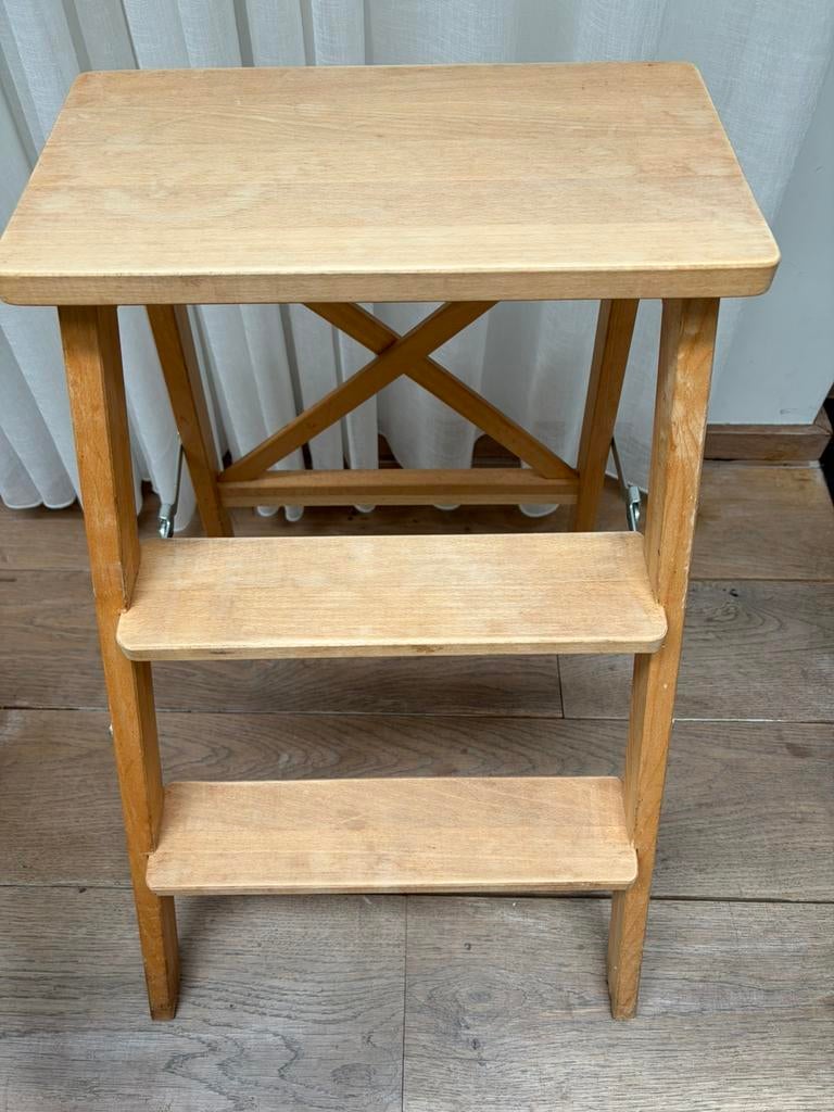 BEKVÄM Opstapje/kruk beuken 63 cm, Ophalen of Verzenden, Zo goed als nieuw, Hout