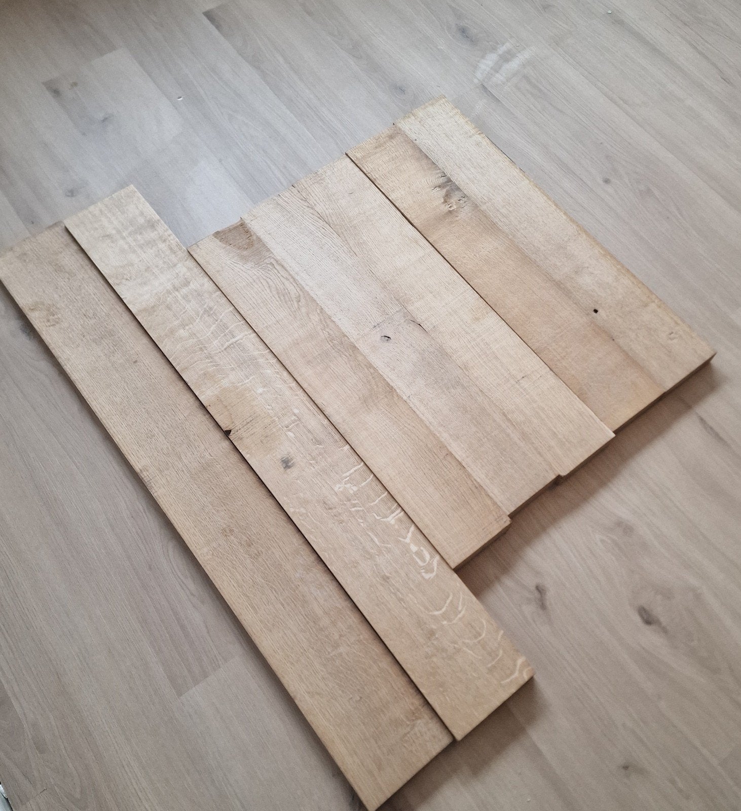 Foutvrij Eikenhout: Zuivere Kwartiers, Doe-het-zelf en Verbouw, Hout en Planken, Ophalen