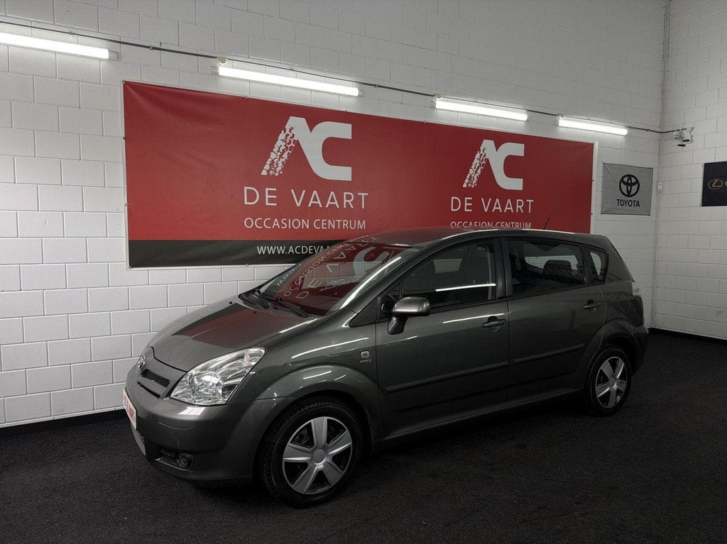 Toyota Corolla Verso 1.8 VVT-i Sol - CLIMA/TRKHAK/CRUISE/PDC, Auto's, 1330 kg, Gebruikt, 4 cilinders, 129 pk