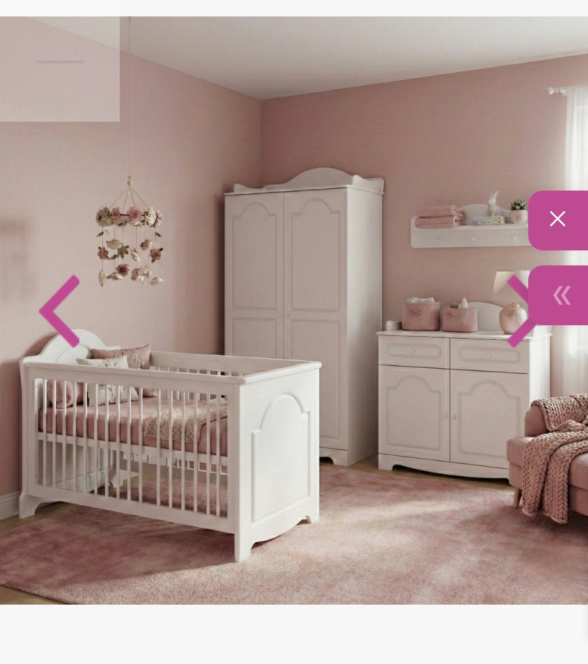 baby ledikant, Kinderen en Baby's, Kinderkamer | Complete kinderkamers, Ophalen, Nieuw, Jongetje of Meisje