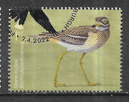 203-26 Engeland / Stone Curlew - Griel, Verzenden, Gestempeld